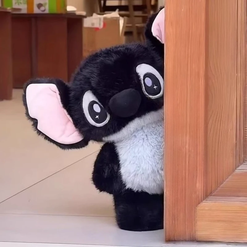 Poupée en peluche douce, point noir de dessin animé, figurine de dessin animé, oreiller, coussin de chambre à coucher, décoration, jouet cadeaux d'anniversaire pour enfants