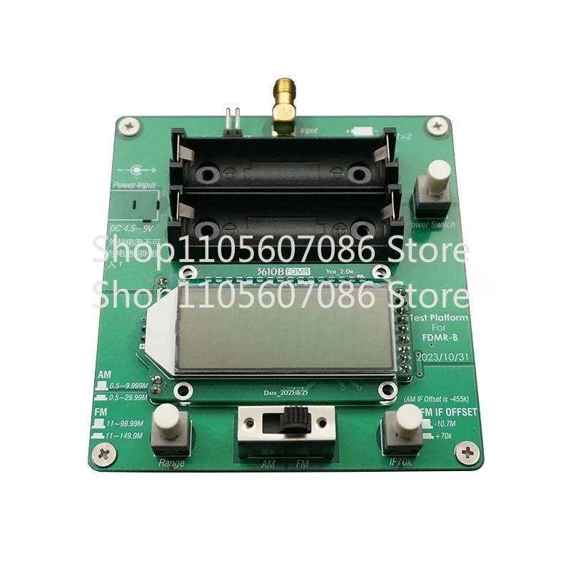 3610 Radio Backlight Screen Frequency Meter Amateur Radio Broadcast Enthusiast DIY Electronic Handmade