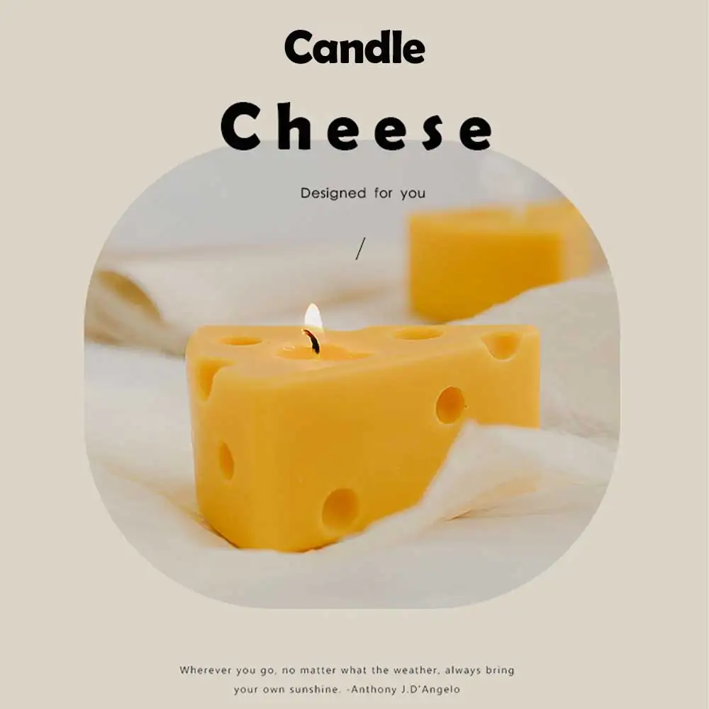 

1/2pcs Cheese Candle,Creative Candles,Girl Birthday Party Decoration,Valentine's Day atmosphere Candles,Baby Shower