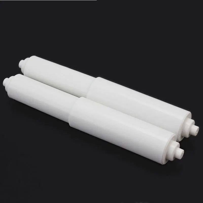 Adjustable Toilet Paper Holder with Spring Rod Holder Tube Bathroom Toilet Roll Paper Tube Spindle Insert Spring For Bathroom