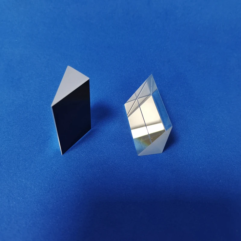 35*22*11mm High-quality Blackened Optical Glass Prisms 30ยฐ 60ยฐ 90ยฐ prism for Climbing and Lazy Glasses