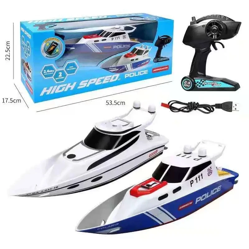 Tondeuse à grande vitesse pour bateau Rc télécommandé, maille extractible haute puissance, modèle de bateau étanche, jouet pour enfants, bateau cadeau, nouvelle collection été