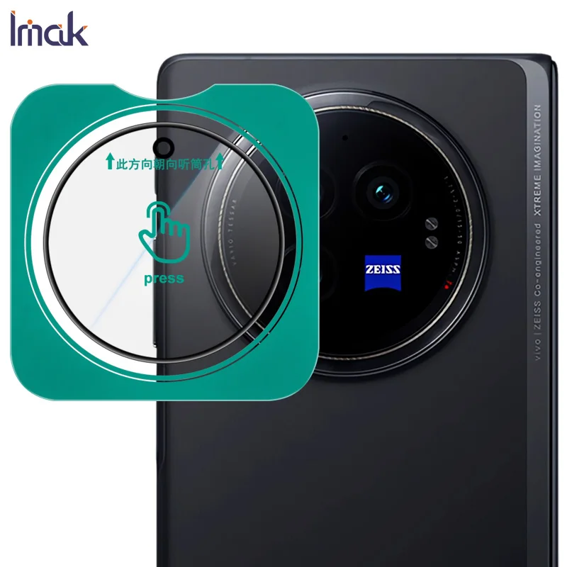 

Для Vivo X Fold 3, стекло объектива IMAK, стеклянная пленка для объектива высокой четкости для Vivo X Fold 3 Pro