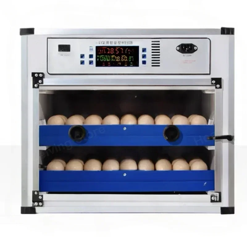 204/136 Eggs Large and Medium-Sized Incubator Household Full-Automatic Incubator Chicken Duck Goose Quail Incubator