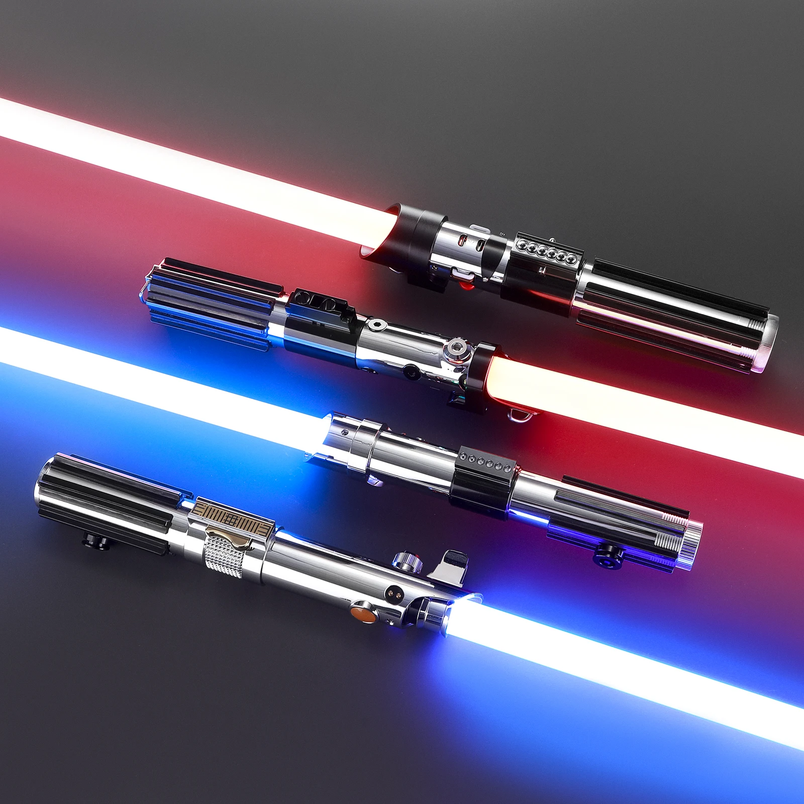 LightSaberstudio Dark Vador et Anakin Skywalker Lightsaber Force, RapDueling Light Saber, Sensitive Smooth Swing Bluetooth