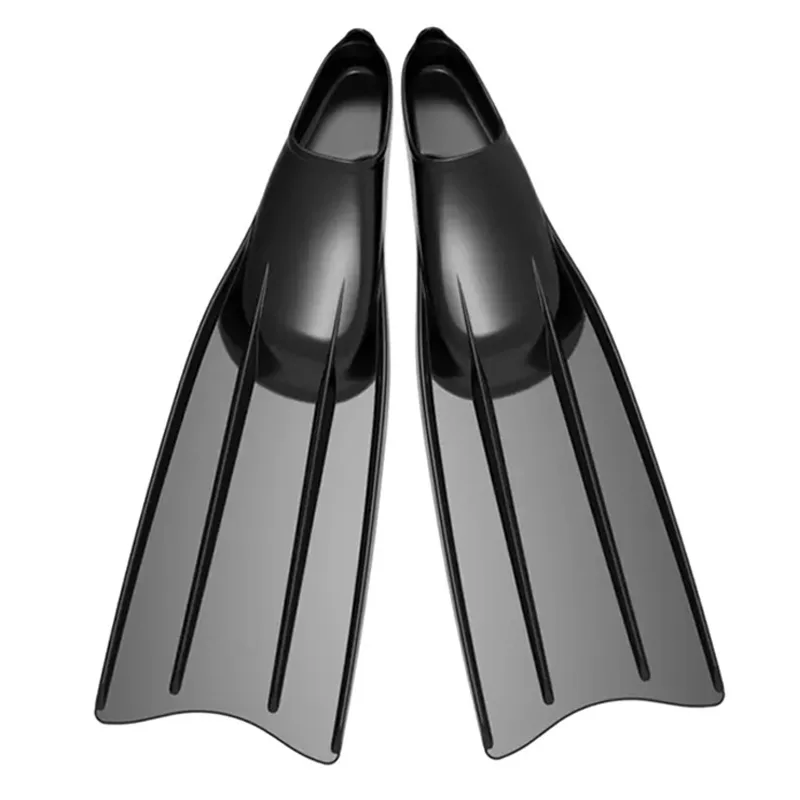 

Free diving frog shoes, pure silicone long flippers, diving equipment flippers