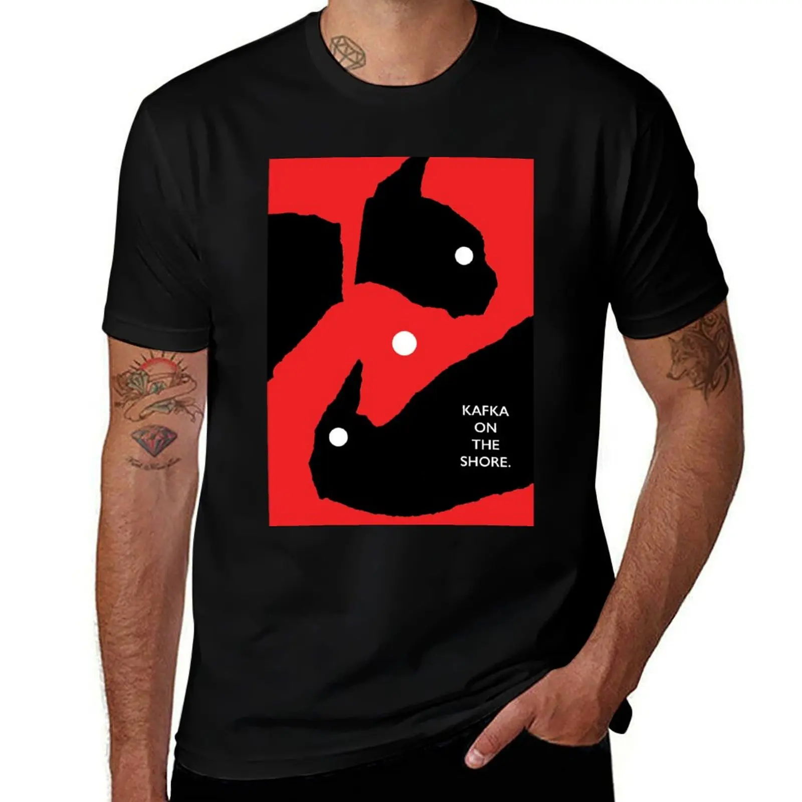 

Kafka on the shore T-Shirt man t shirt heavy cotton man graphic t shirt t shirt for man 100 percent cotton T-Shirt