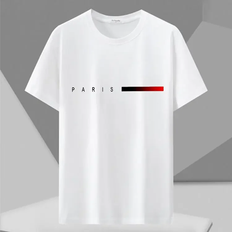 110-180 キロメンズ Tシャツルーズフィットフルコットンラウンドネック半袖 Tシャツカジュアル通気性快適なプリントトップ男性服