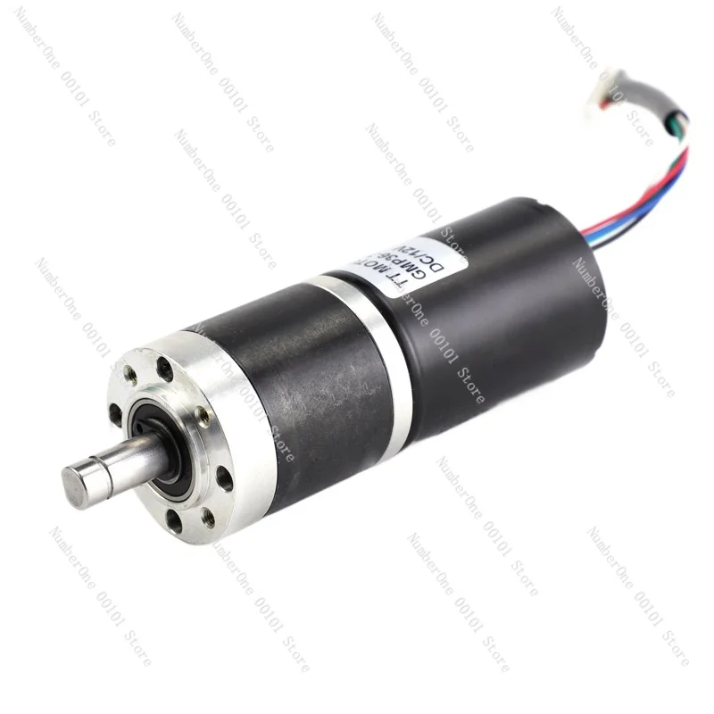 3650 micro brushless motor with planetary reducer, all-steel gear internal drive 12V DC brushless reduction motor