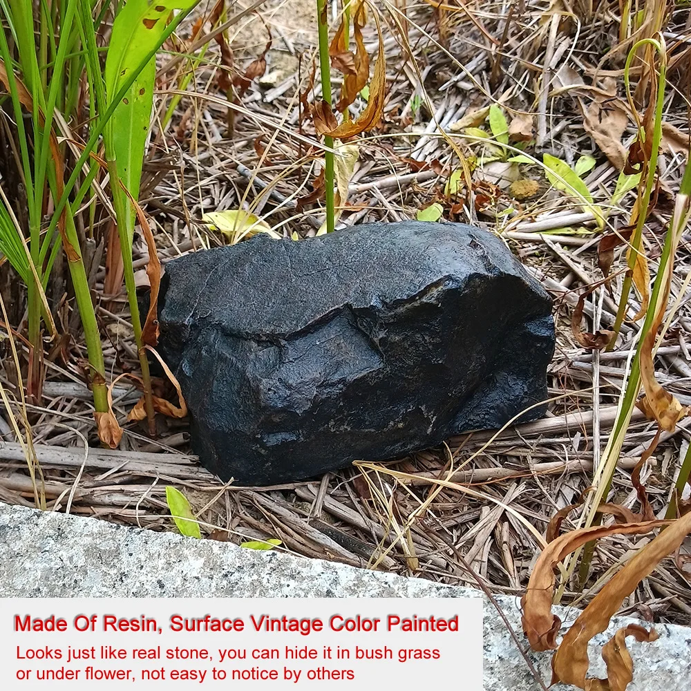 New Outdoor Garden Key Safe Box Hidden Rock Hide Keys In Stone Safety Storage Box For Home RV Key Safes