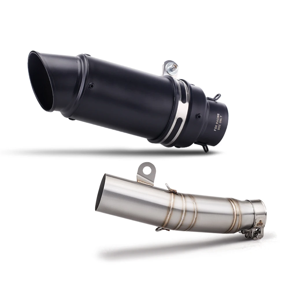 For YZF-R6 R6 (60mm) intermediate eccentric tube (2006-2021) Pipe link exhaust tail section on motorcycle intermediate link view 5