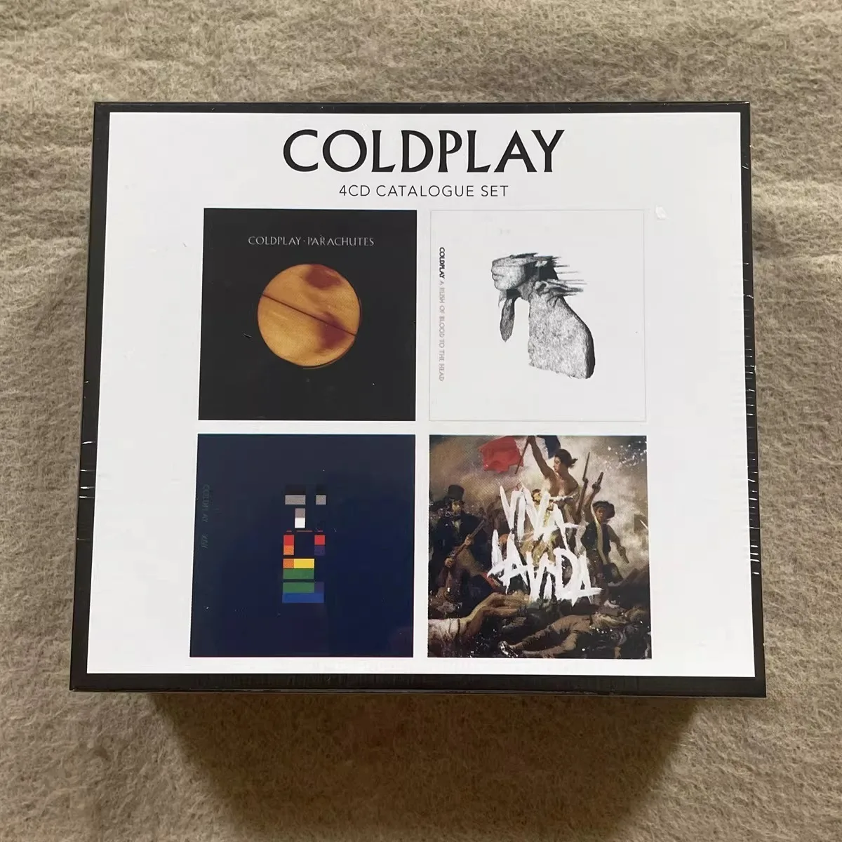 

Coldplay 4CD Catalogue Set – Alternative Rock & Pop Classic Album Collection for Devoted Fans & Curated Collectors