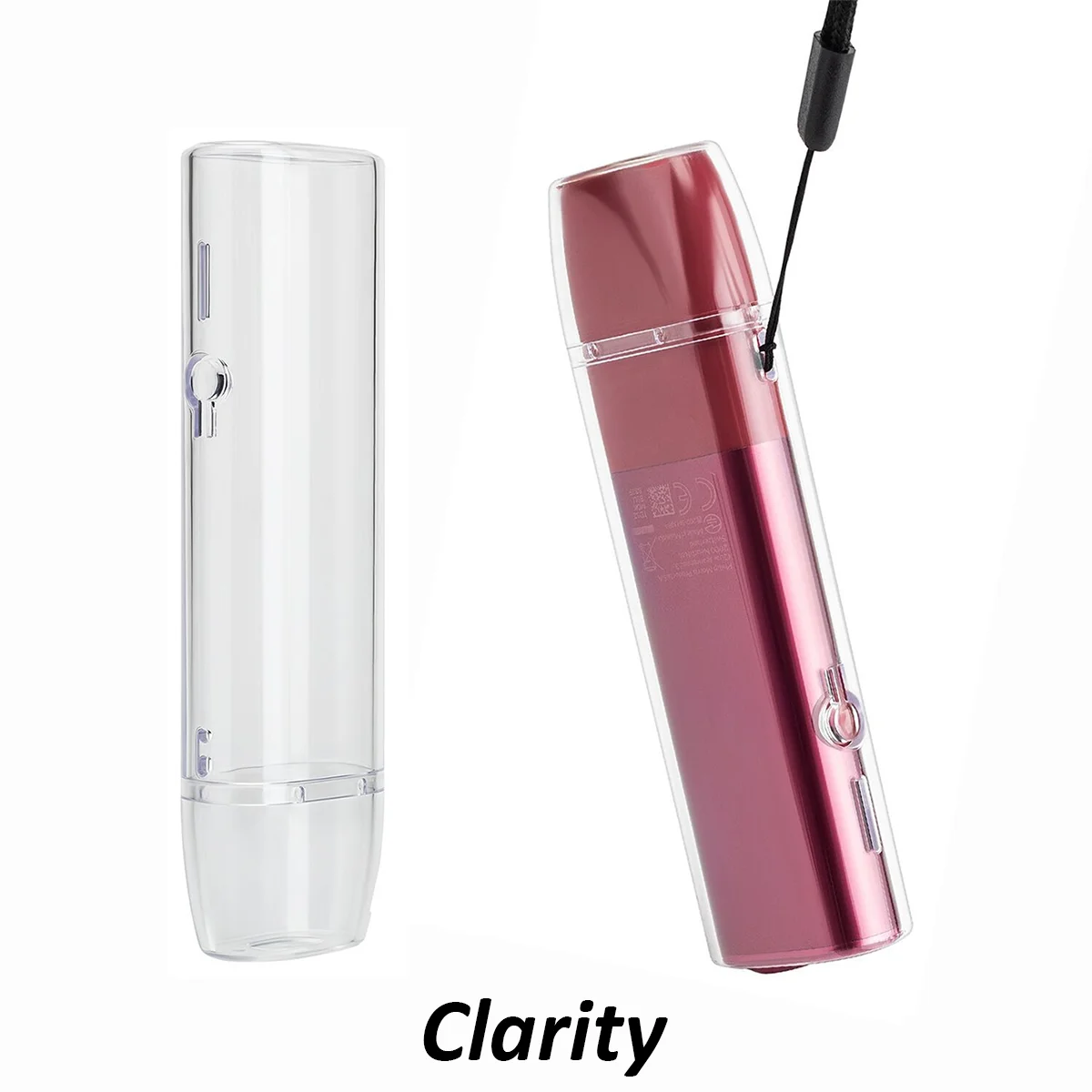 1 Piece Transparent Pc Cigarette Case Protective Cover, Suitable for Iqos Iluma One, Iqos Cigarette Case Protective Cover Suitable for Iluma One Accessories, Suitable for Home, Outdoor Travel, Household Gadgets, Christmas Gifts, Halloween Gifts