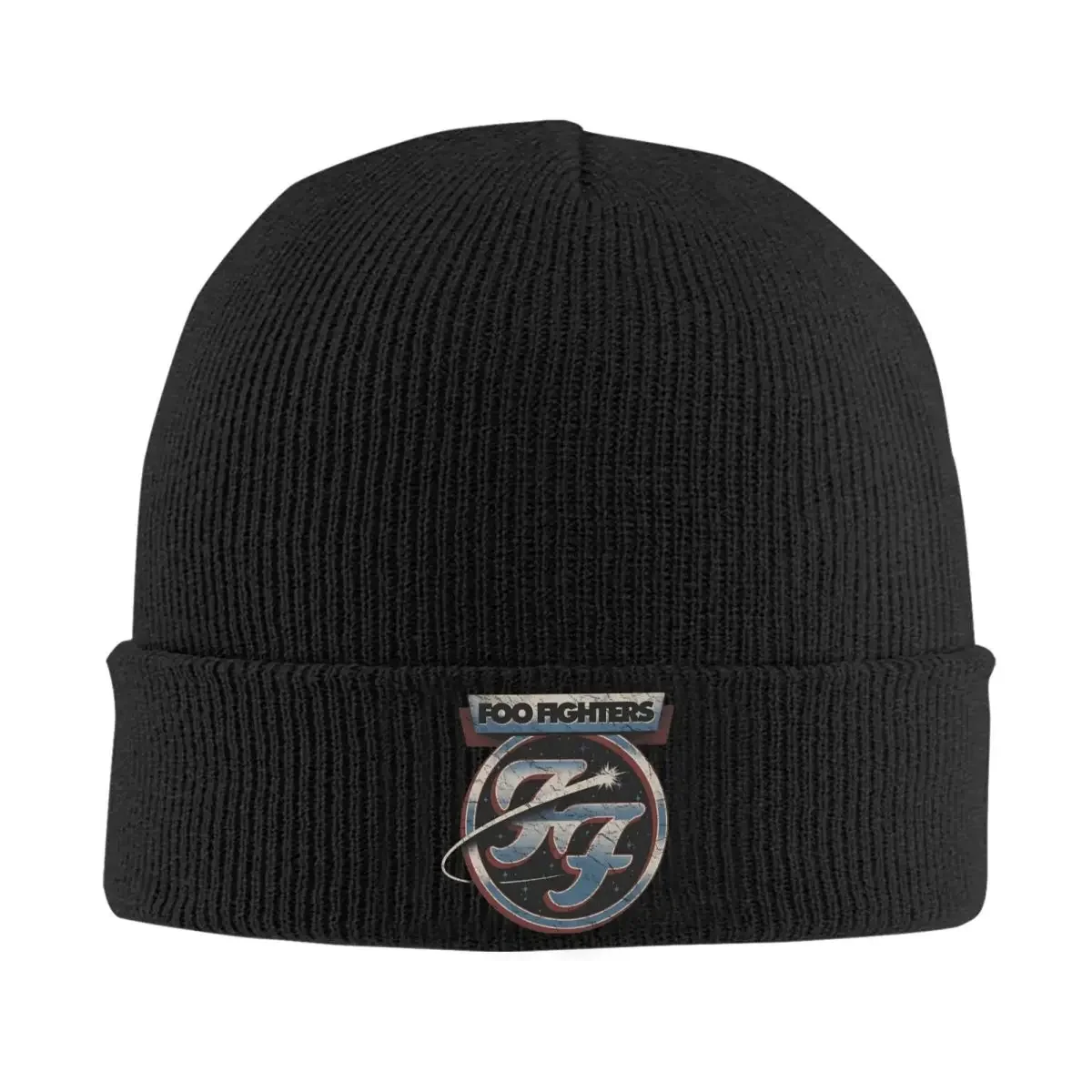 Rider F-Foo F-Fighters Band Musical Group Knitted Hat Skullies Beanies Autumn Winter Hats Acrylic Heavy metal Rock Warm Cap