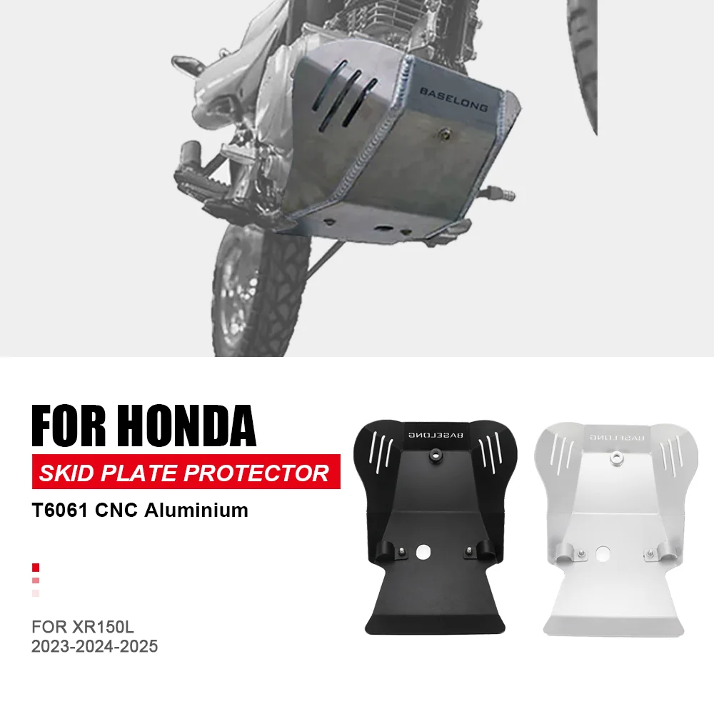 

FOR Honda XR150L 2023-2024-2025 DUAL Sport Engine Chassis Guard Protection Cover Motor Protection Electric Skid Plate Pan Fender