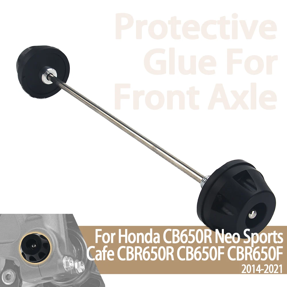 Motorcycle Accessories Wheel Protector Front Axle Fork Slider Crash Pad For HONDA CB650R Neo Sports Cafe CBR650R CB 650F CBR650F