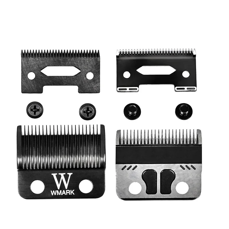 WMARK Hair Clipper DLC Blade 440C Stainless Steel Powder Metallurgy Ceramic Moving Blade W-13 Haircut Machine Accessories