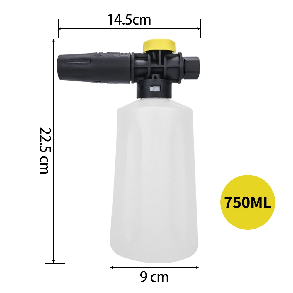 Pressure Washer 750ML Snow Foam Generator Lance Foam Cannon For AR Nilfisk Karcher Lavor STIHL Huter Interskol Elitech Bosh