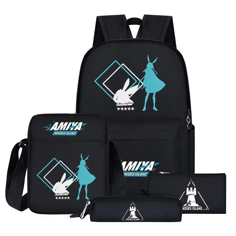 Arknights Game Merchandise Collaboration Operator Nian Skadi W Amiya Talula Student Backpack Anime