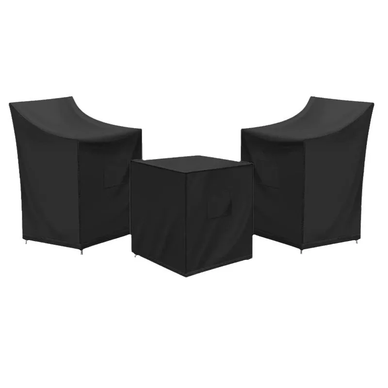 

420D Outdoor Garden Garden Dining Table and Chair Cover Sunscreen Waterproof Dust-proof Furniture Cover Table Cover