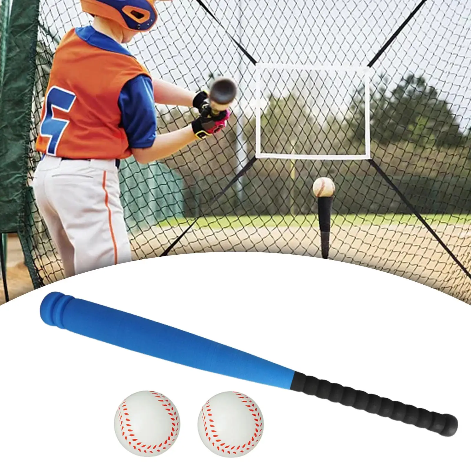 Creative Baseball Bats Toy for Kids EVA Lightweight Safe Ball Set for Children Training Gift and Family Fun