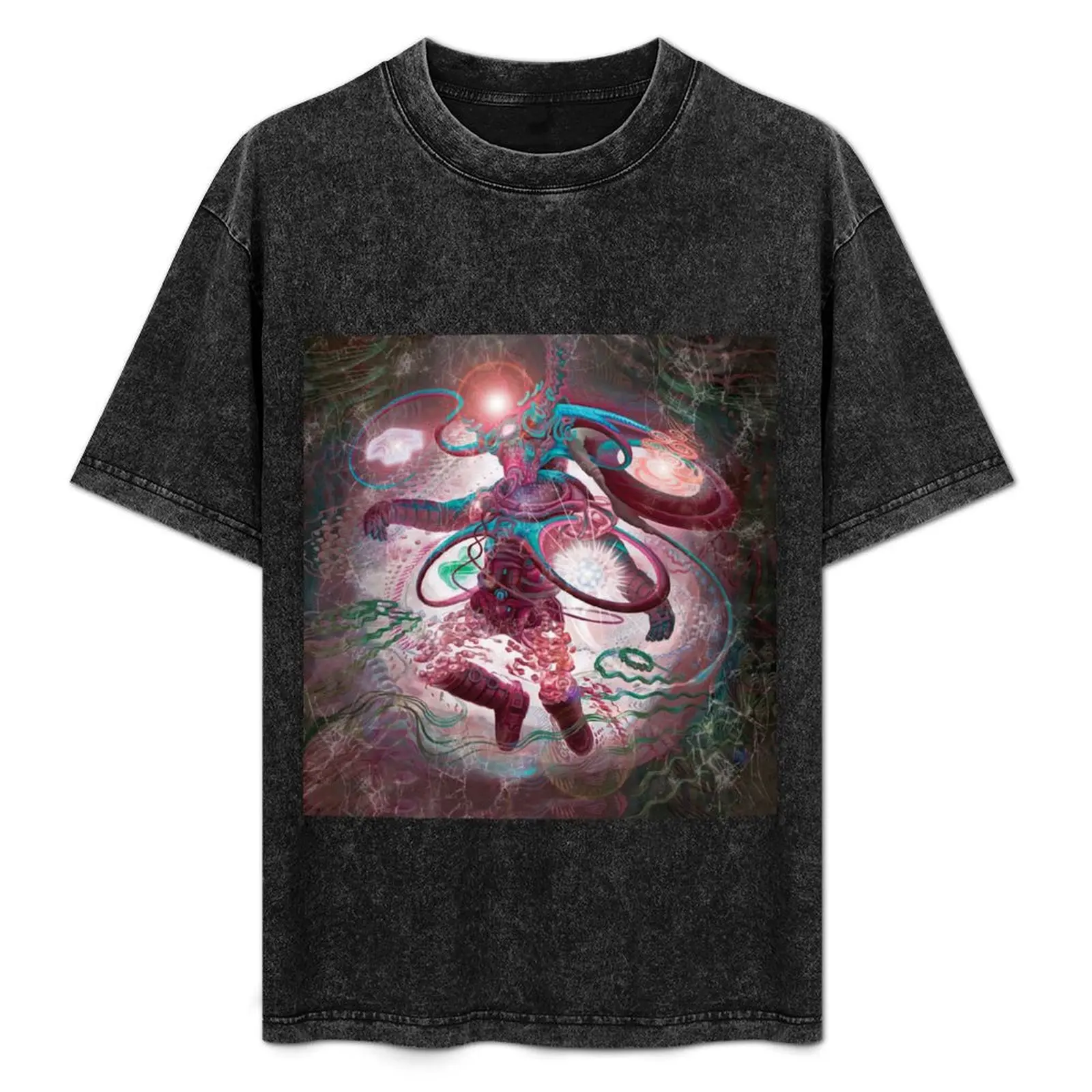 

The afterman descension T-Shirt Vintage Print Crew Neck Tee