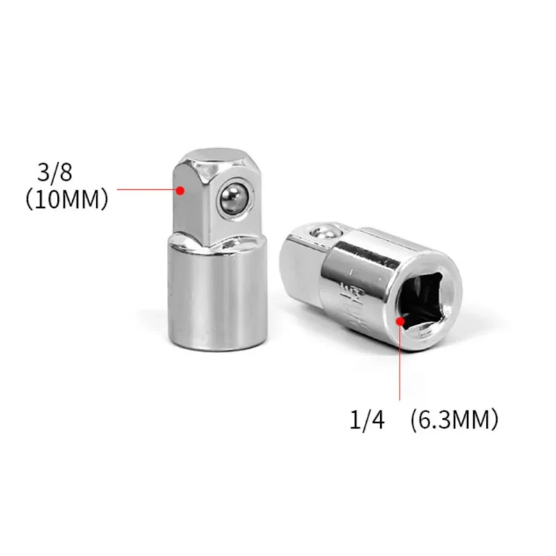 Binoax 1Pcs Converter Adapter Reducer Chrome Vanadium Steel