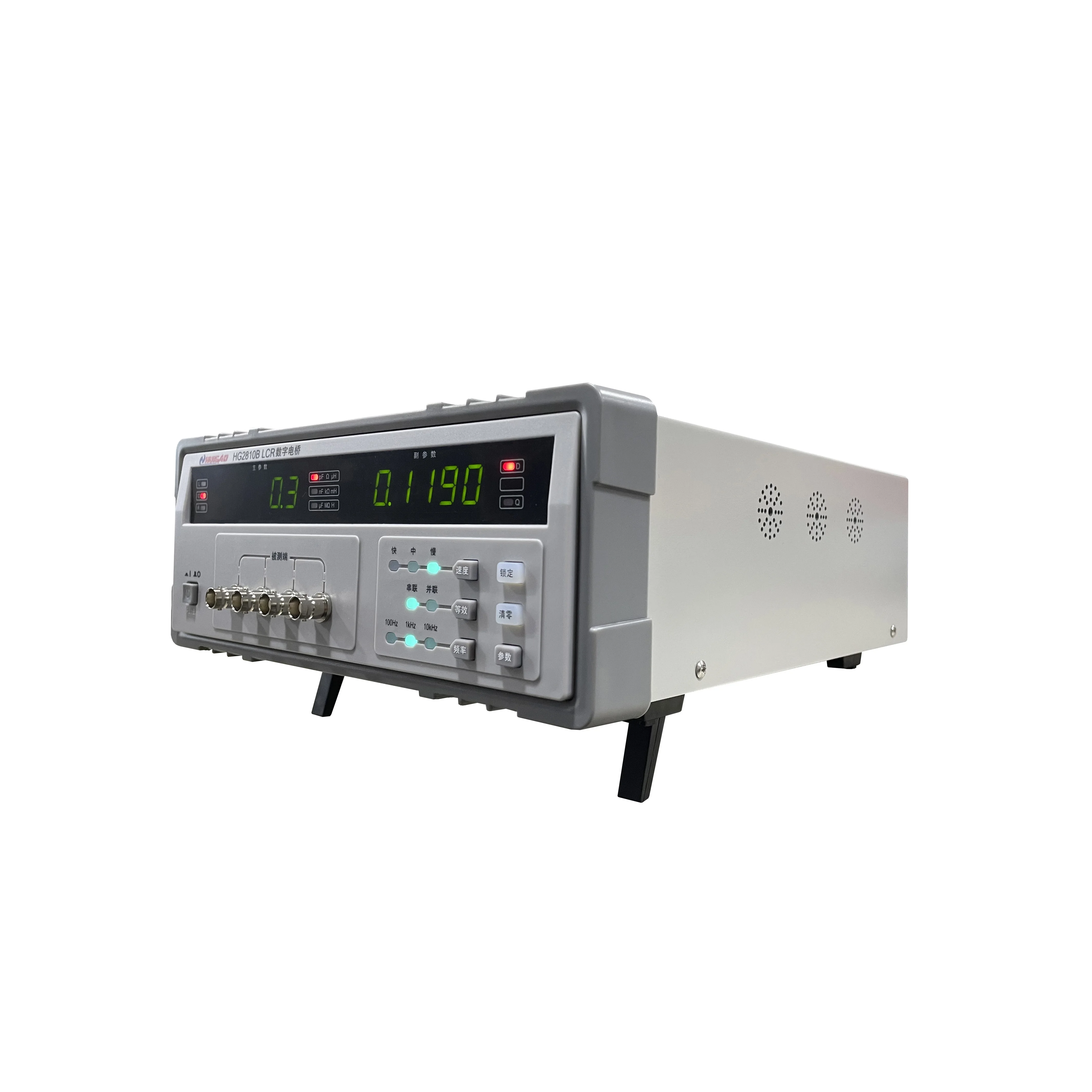 HG2810B high-precision LCR digital bridge. Accurate testing of resistance and capacitance √ Trust sink high.