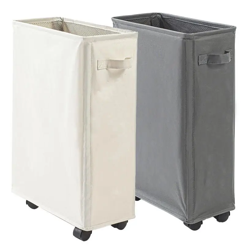 42L Laundry Basket Foldable Washing Basket With Lid Closed Laundry Hamper Suitable For Bedrooms Bathtubs Laundry Dormitories