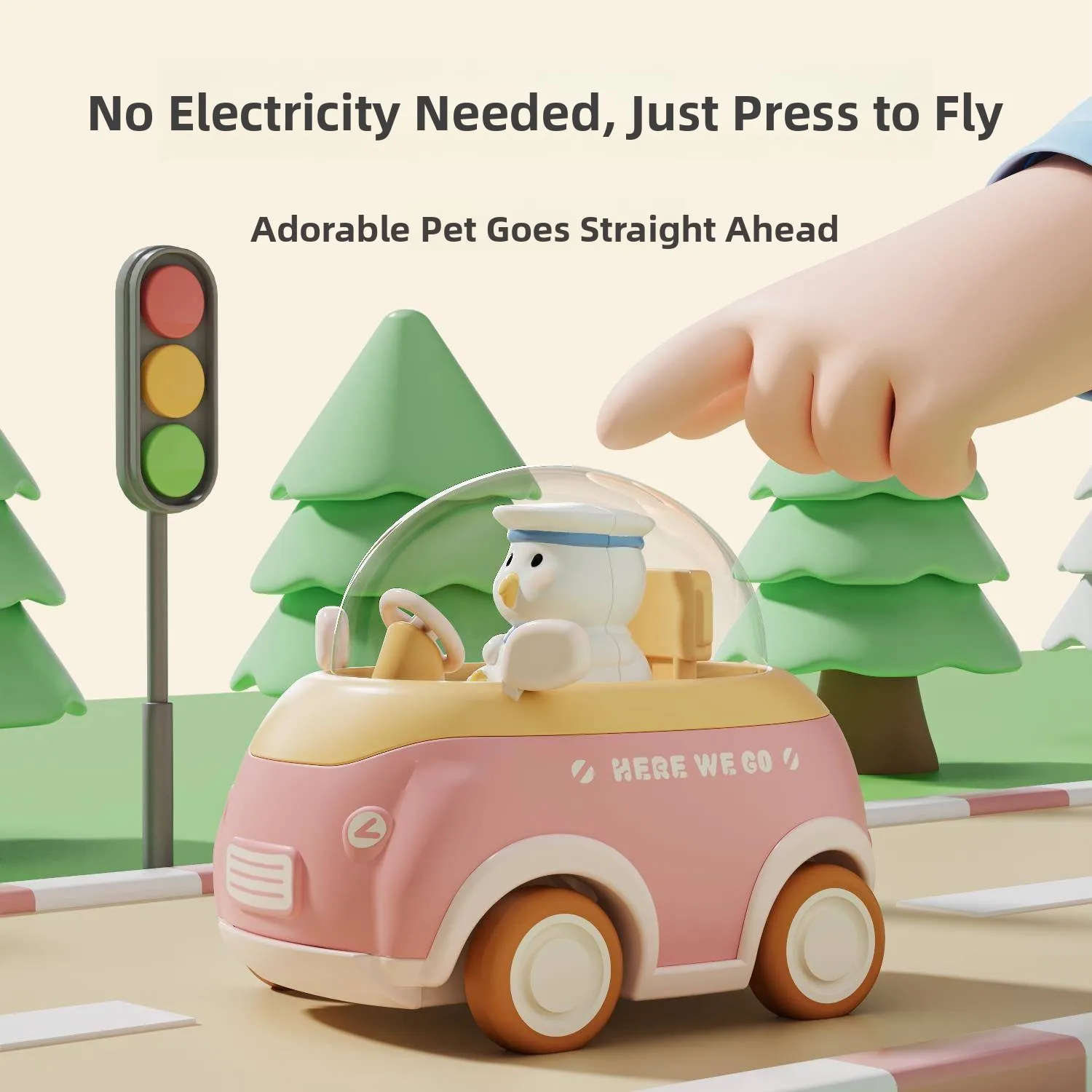 cute-q-version-animal-toy-car-for-girls-children's-press-car-toys-female-children-play-toys-lovely-animal-design-universal-ge