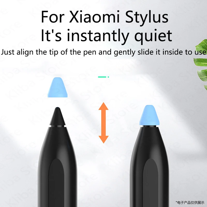 10pcs Pencil Tip Cover For Xiaomi Smart Pen Mute Silicone Nib Case For Touchscreen Stylus Pen Case