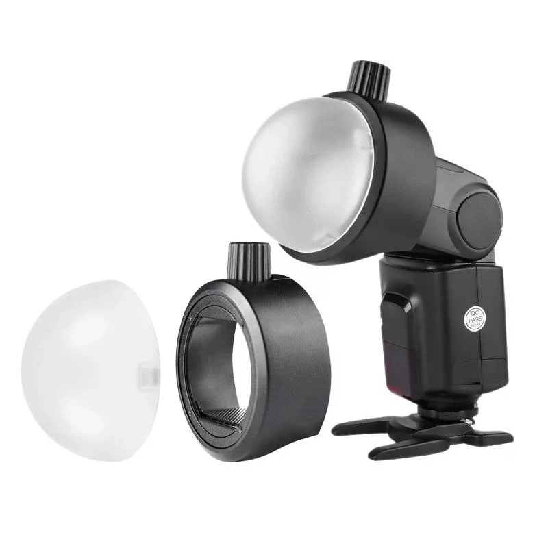AK-R11 Magnetic Dome Diffuser Replacement Spare Part, Compatible with V1 Round-Head / AD200 Pro Flash Series