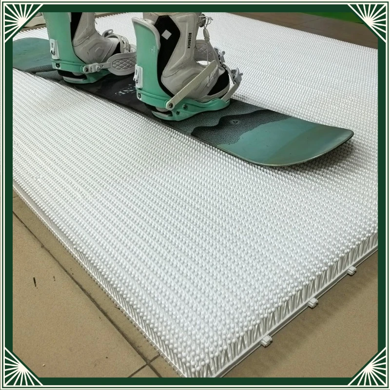 Enoki‑Mushroom Style Dry Ski Mat, Snow‑Free Carpet For Indoor Outdoor Ski Training