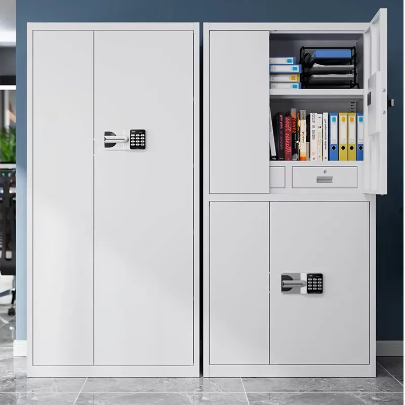 Fingerprint Electronic Lock File Cabinet Secure Data Storage Locker for Financial Documents and National Security Safe Drawer
