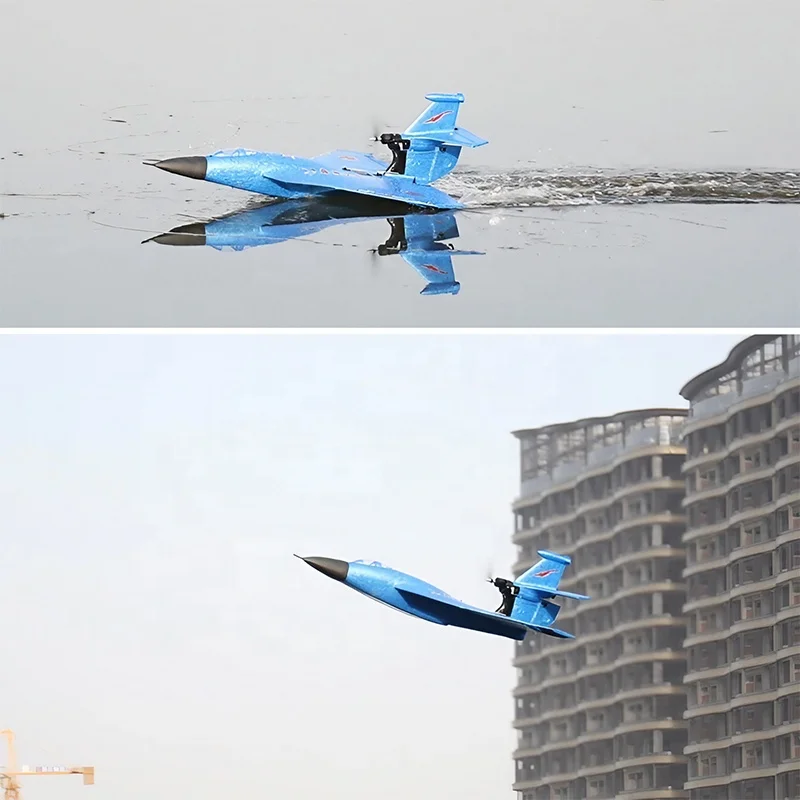 Avion RC sans balais longue portée 2000m, télécommande RTF avec équilibre Intelligent, corps en mousse EPP résistant aux chocs, lumière LED