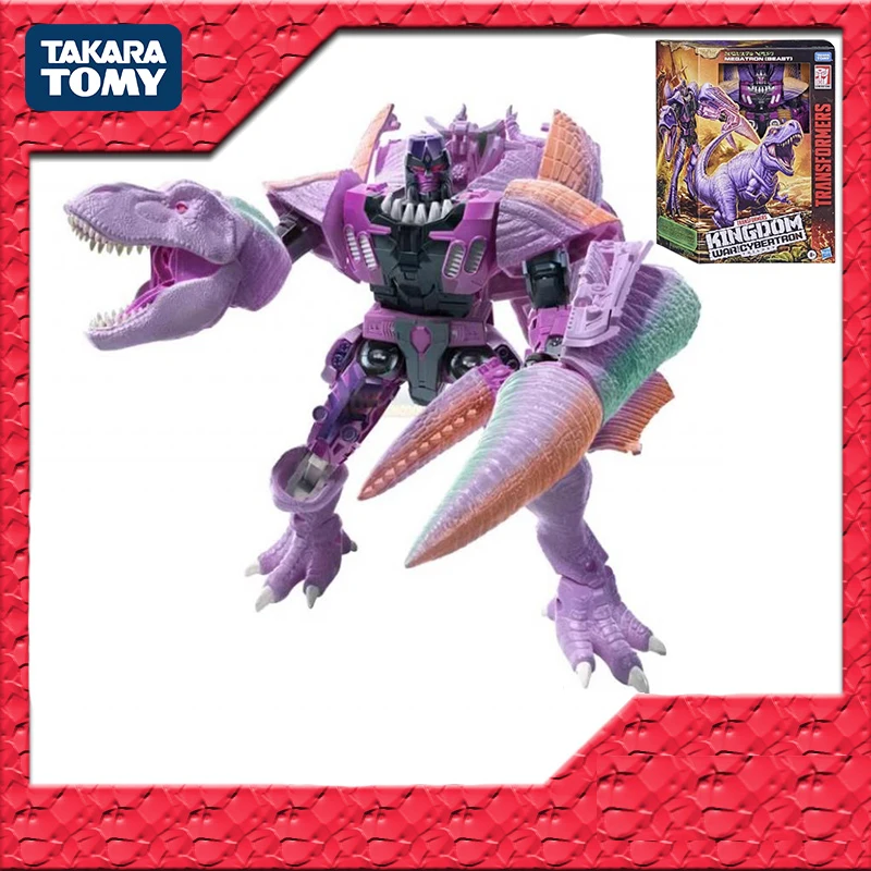 

In Stock Original TAKARA TOMY Transformers Kingdom Series Legend Megatron G1 PVC Anime Figure Action Figures Model Toys