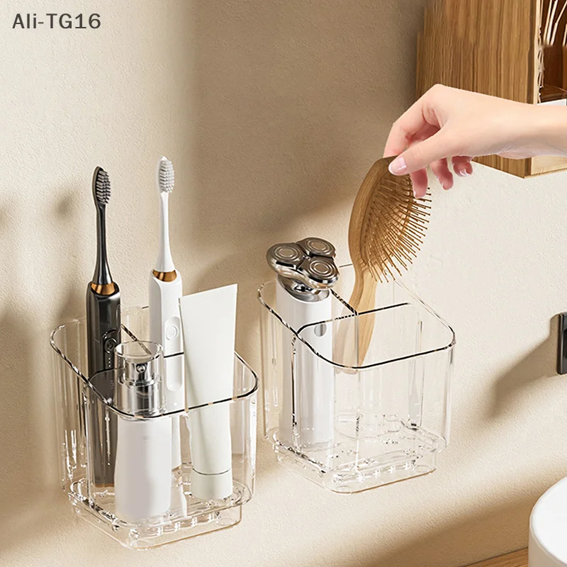 Suporte de escova de dentes adesivo parede rack de armazenamento do banheiro chuveiro rack de armazenamento de pasta de dentes para banheiro chuveiro quarto casa