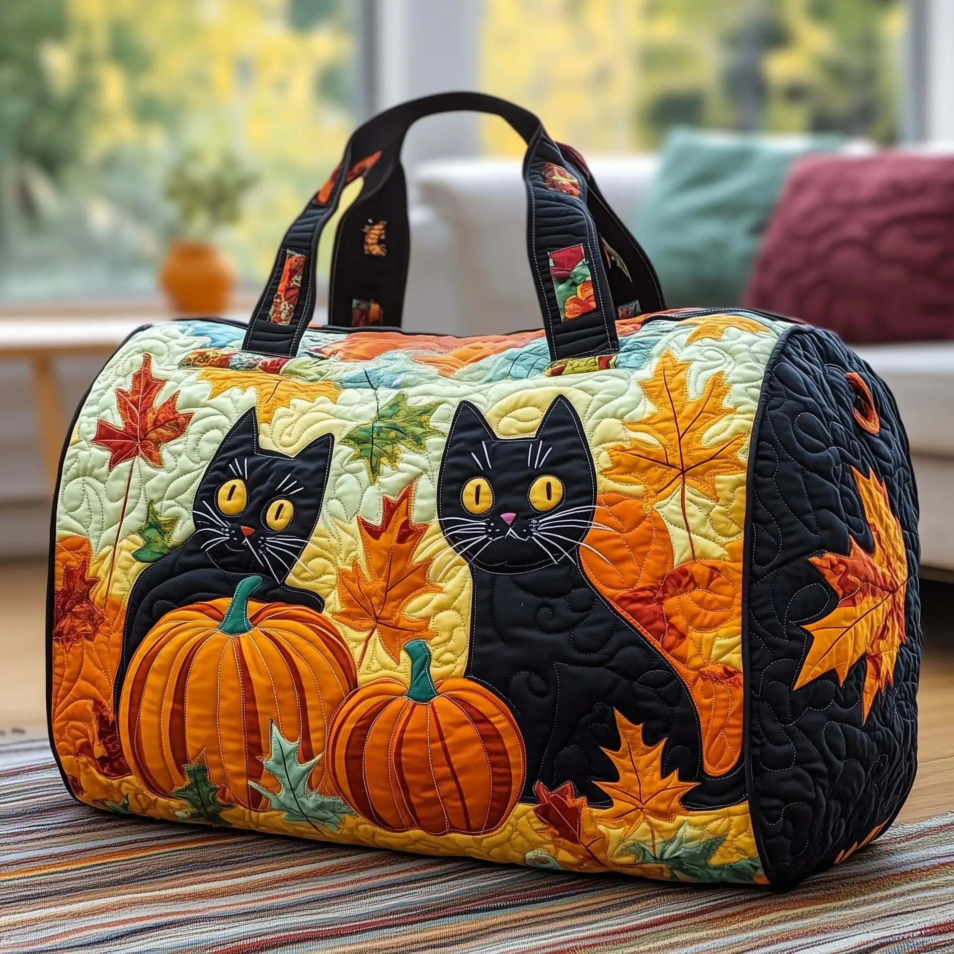 

3D Printed Quilted Bags vintage Personalized Gifts creative Bags Handbag Tote Bag Custom Travel Bag Beach Hiking Camping