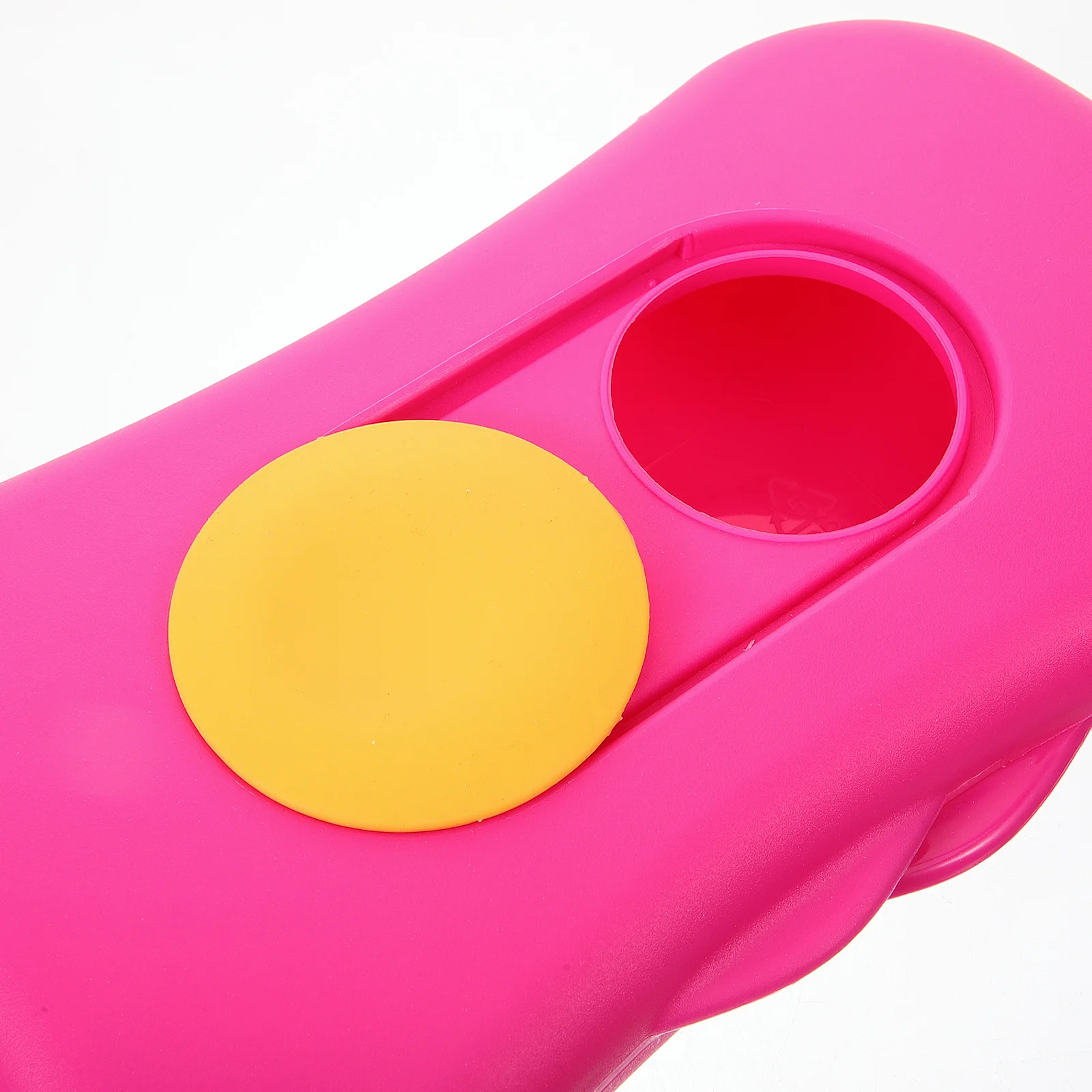 

Portable Case Travel Wipe Dispenser Compact Lightweight Wipe Holder For Diaper Bag Reusable Wet Tissues Container Bright