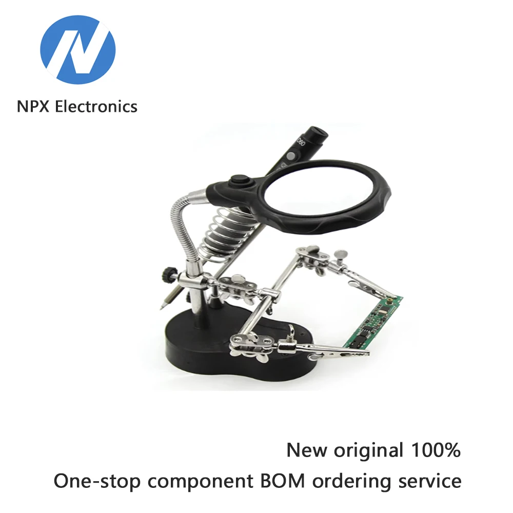 

PCB welding auxiliary clamp with light and magnifying glass - 360-degree multi-functional device