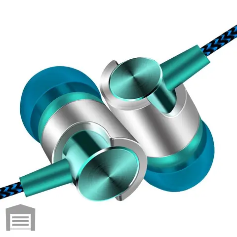 3.5mm 유선 헤드폰 소음 차단 이어폰 스포츠 이어폰 듀얼 드라이버 베이스 스테레오 게임용 헤드셋 HiFi 음악 이어버드 (마이크 포함)