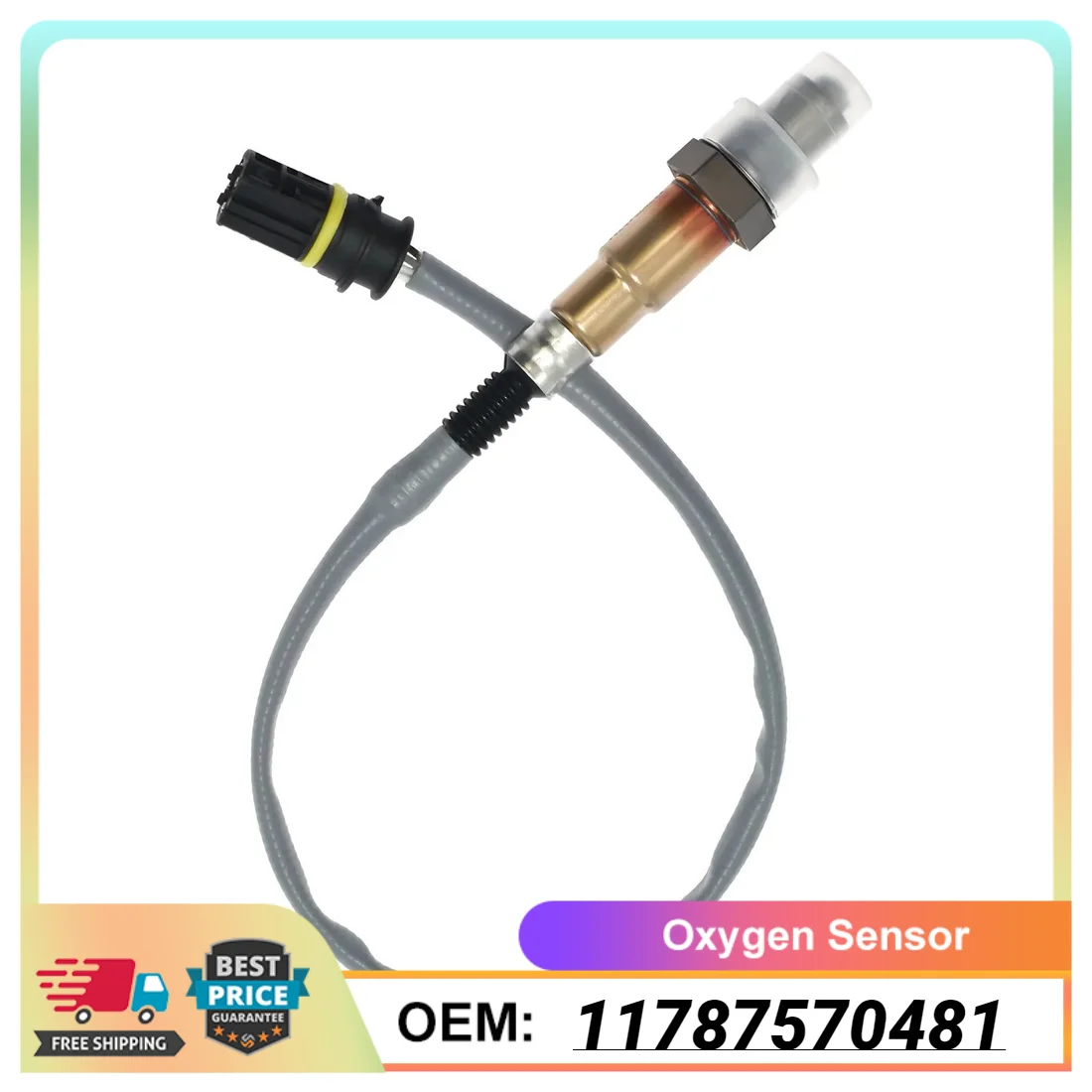 1PCS Oxygen Sensor 11787570481 For BMW X1 2013-2015 3.0L 2979CC, 120i 2012 2.0L 1997CC Car Accessories Auto Parts High Quality