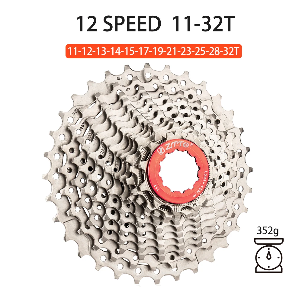 ZTTO 12 スピードロードバイク超軽量カセット 12 s 11-28T 12 s 32T