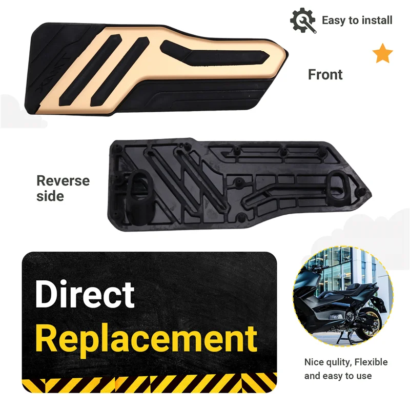 

A58X-Motorcycle Side Pedal Feet Pedal Pad Foot Pads For Yamaha T-MAX 560 TMAX560 2022-2023 Motorcycle Accessories