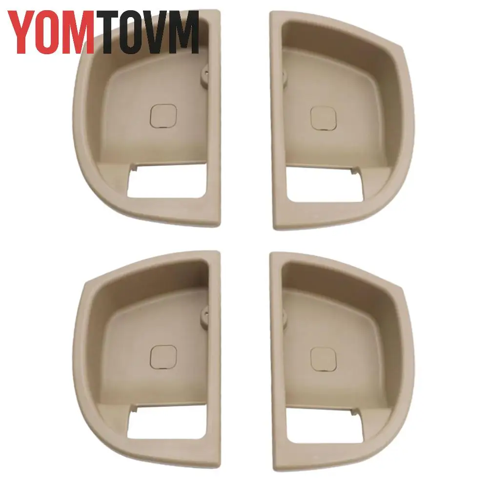 

4pcs Front Rear Inside Interior Door Handle Cover for Hyundai Santa Fe 2007 2008 2009 2010 2011 2012 83611-2B000 83621-2B000