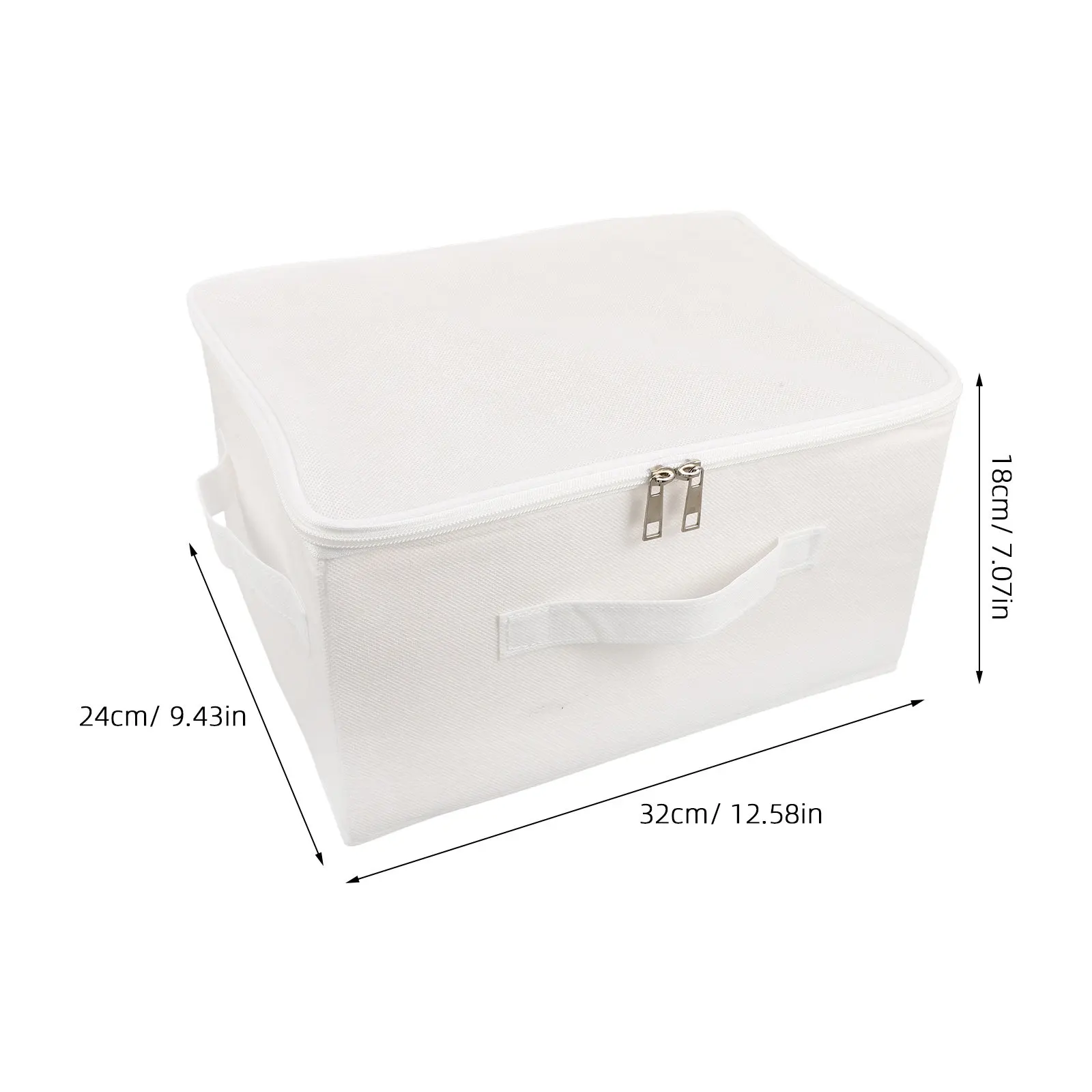 Discreet Lockable Storage Bag 12.6x9.45x7.1in Private Storage Container Locking Organizer Case for Clothing Underwear Socks