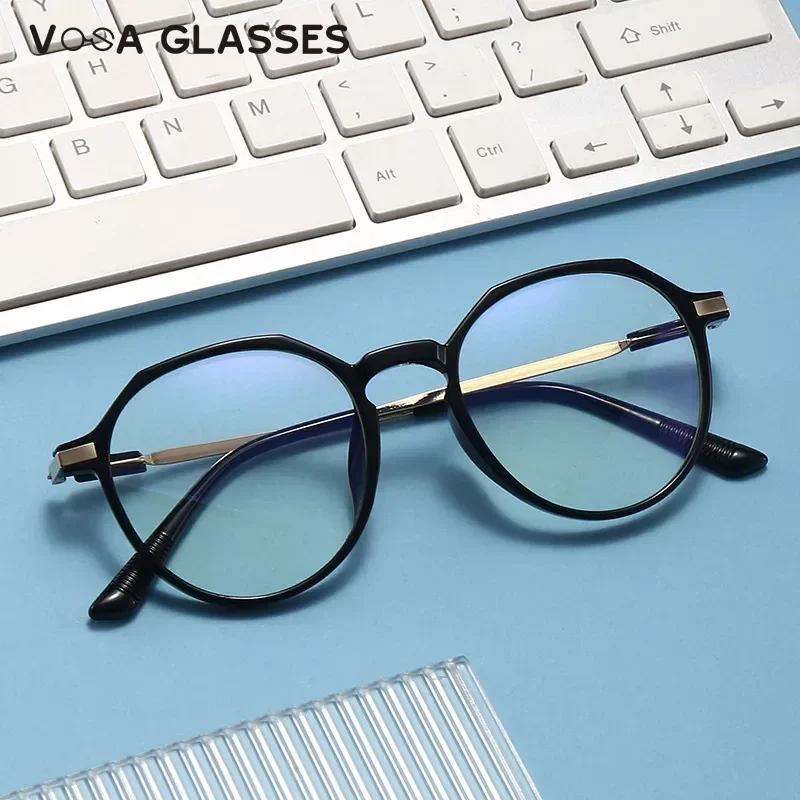 -1.0 -1.5 -2.0 -2.5 -3.0 -3.5 Women Men Myopia Prescription Glasses Optical Pilot Eyeglasses Frame Nearsighted Eyewear