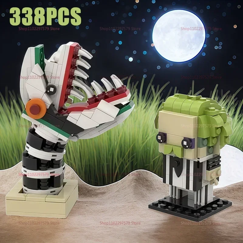 

New 300+PCS Classic Series MOC Sandworm Model Archmage and Summoning Snake Building Block Toys Children's Birthday Gift Ornament