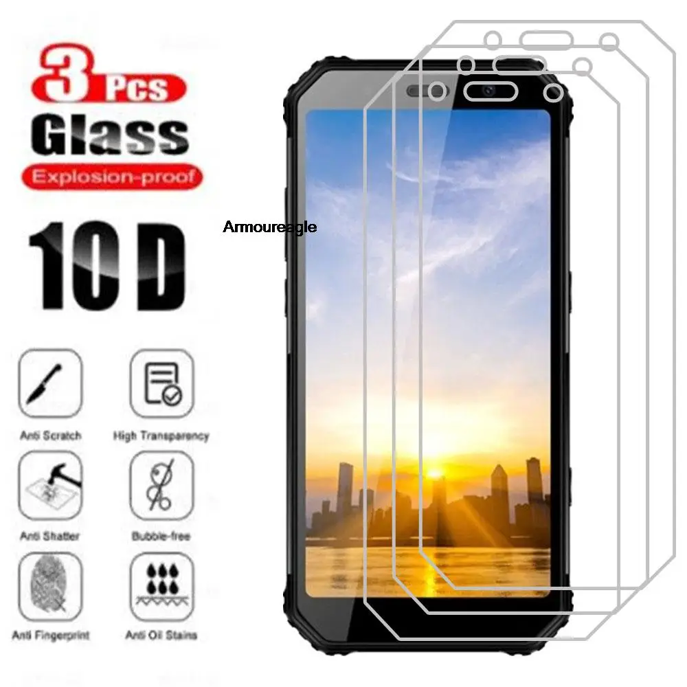 3pcs For AGM H1 A9 Tempered Glass Safety Protector Screen Anti Shatter Protective Film Guard Shield