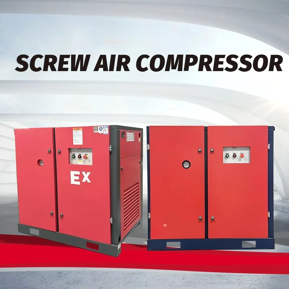 

Screw Air Compressor 2.2kW / 3kW / 5.5kW / 7.5kW – Oil Injected Rotary for Workshop, Auto Repair & Sandblasting